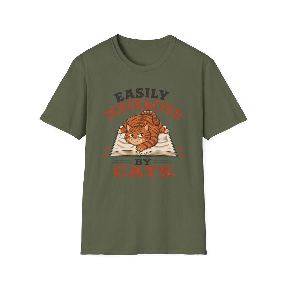 Easily Distracted By Cats T-Shirt