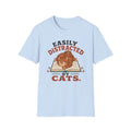 Easily Distracted By Cats T-Shirt