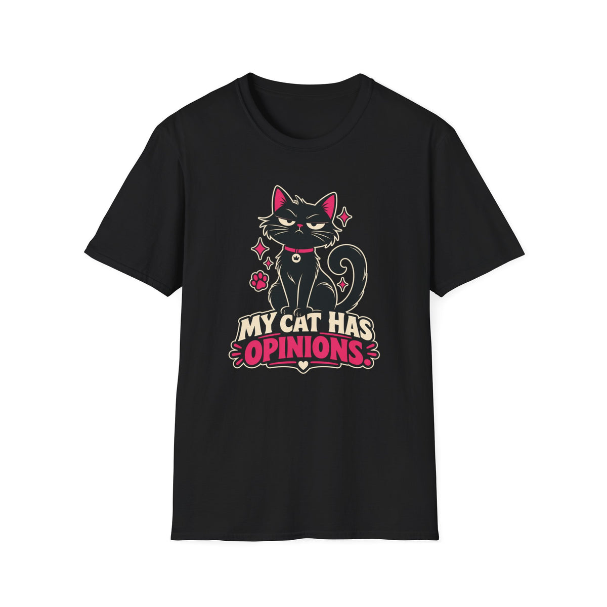 My Cat Has Opinions T-Shirt