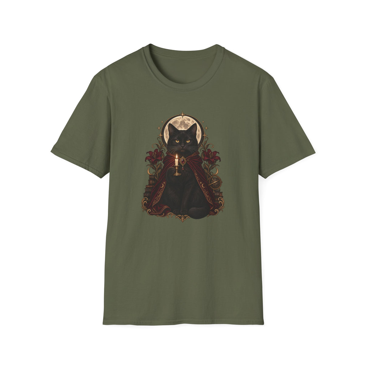 Candlelight Cat T-Shirt