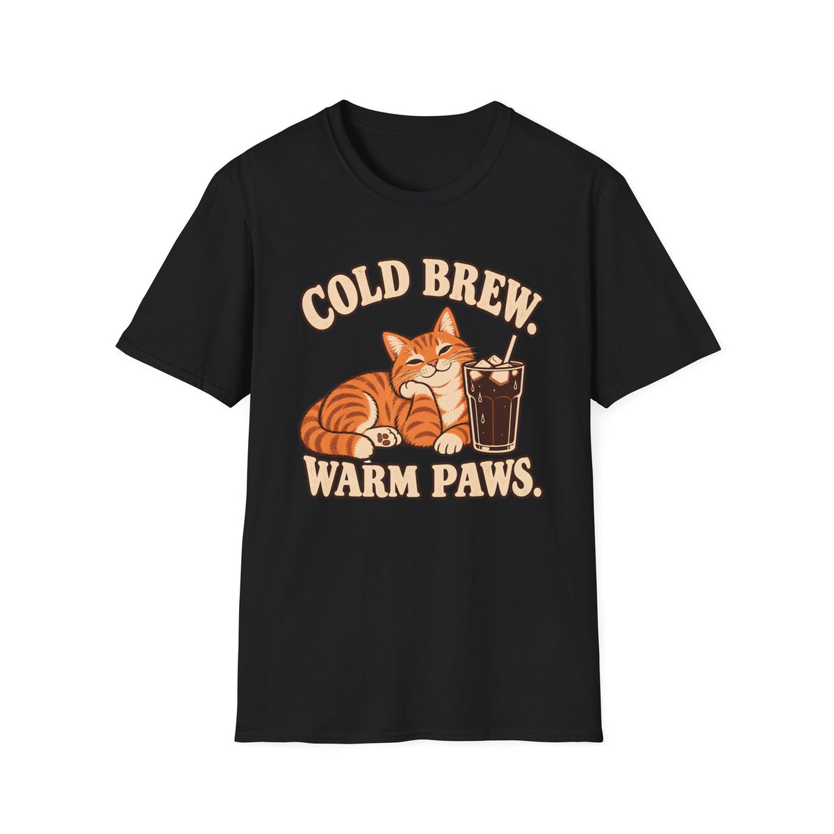 Cold Brew Warm Paws T-Shirt