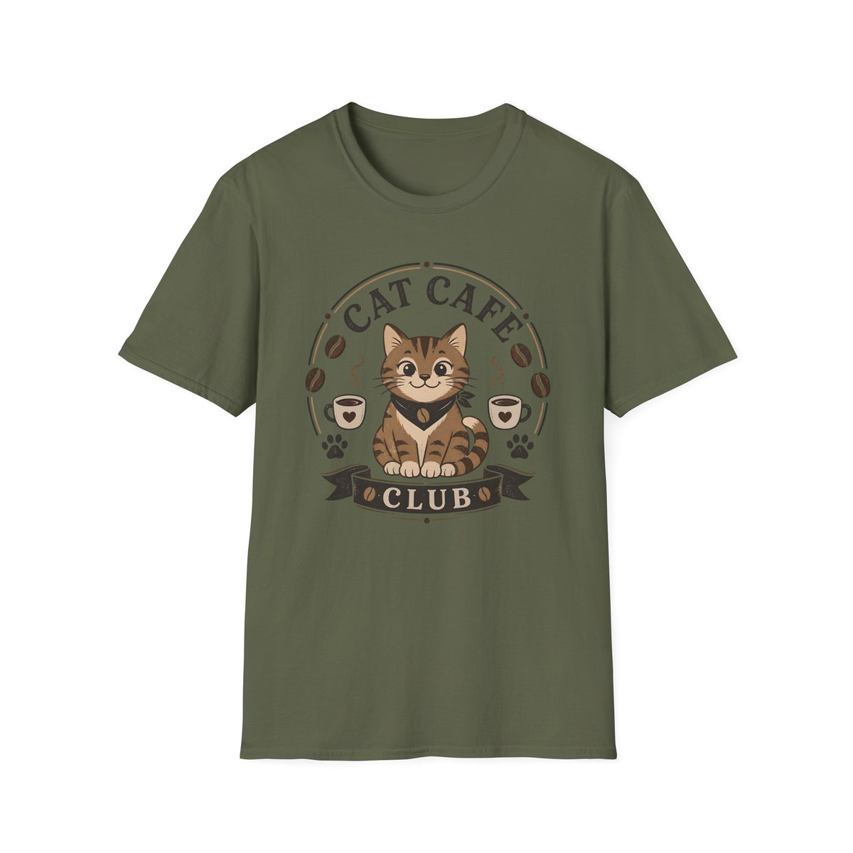 Cat Café Club T-Shirt