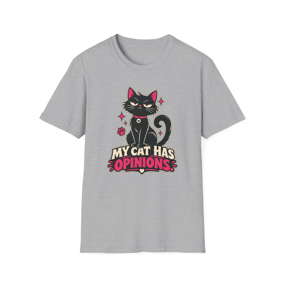 My Cat Has Opinions T-Shirt