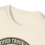 Certified Troublemaker Orange Cat Division T-Shirt