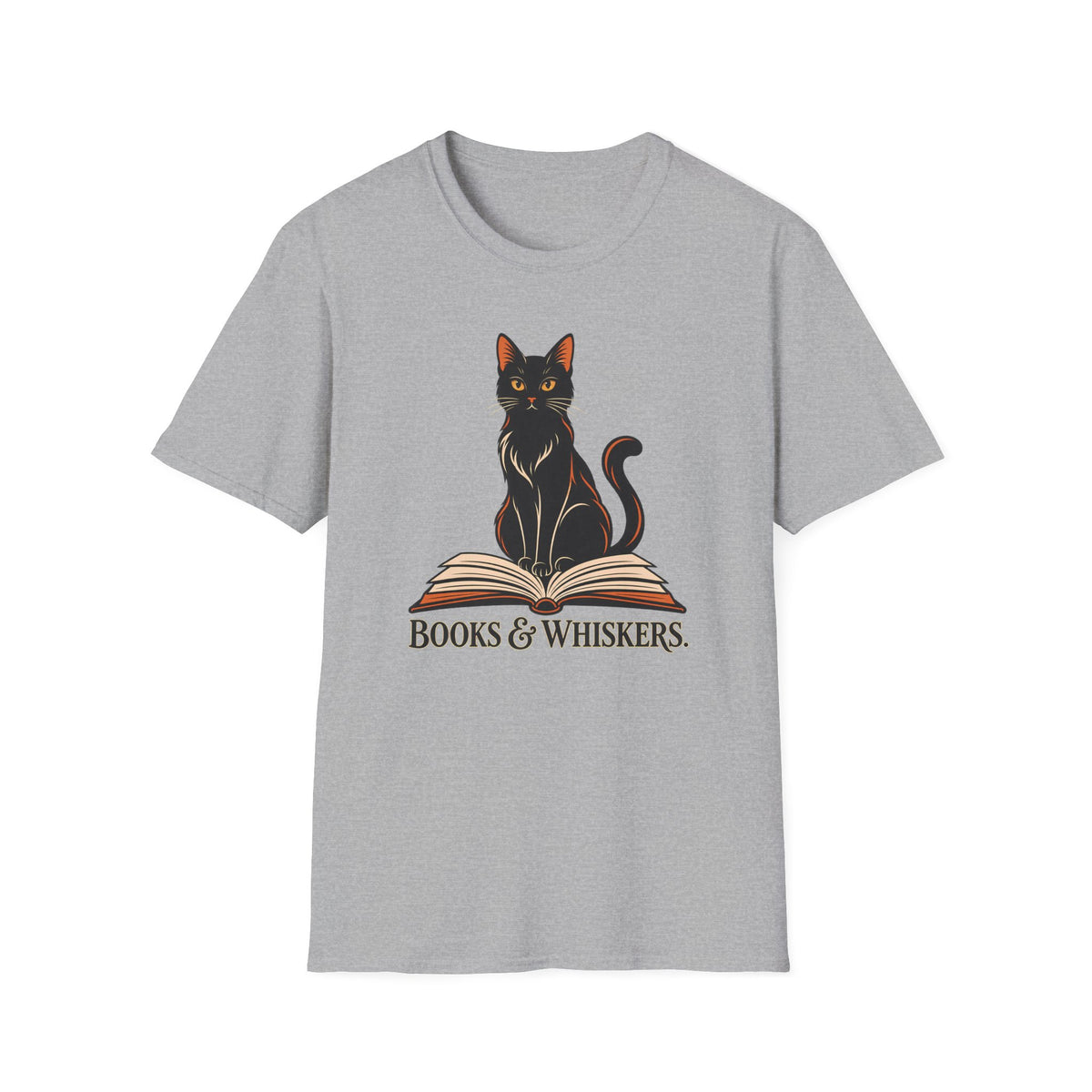 Books and Whiskers T-Shirt