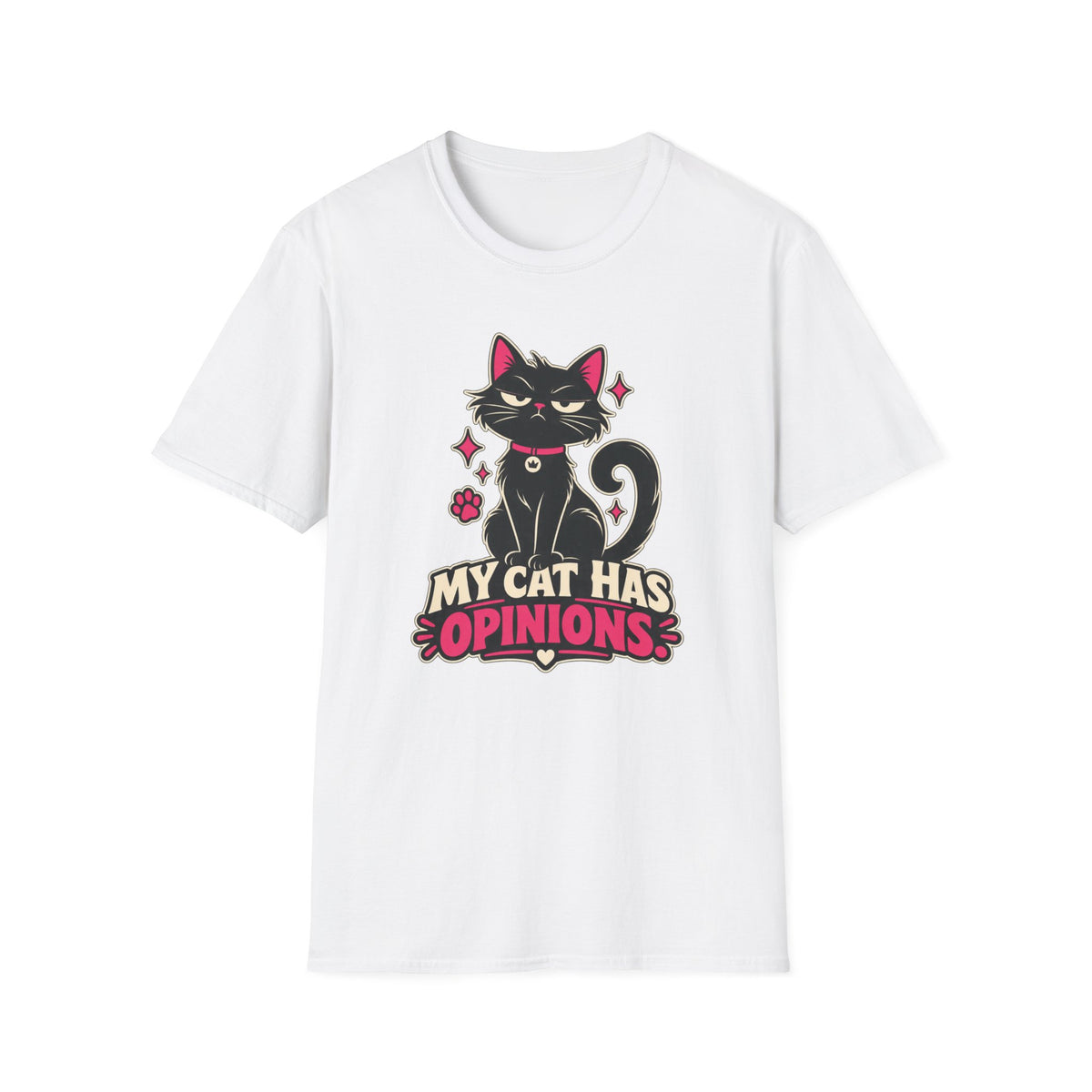 My Cat Has Opinions T-Shirt