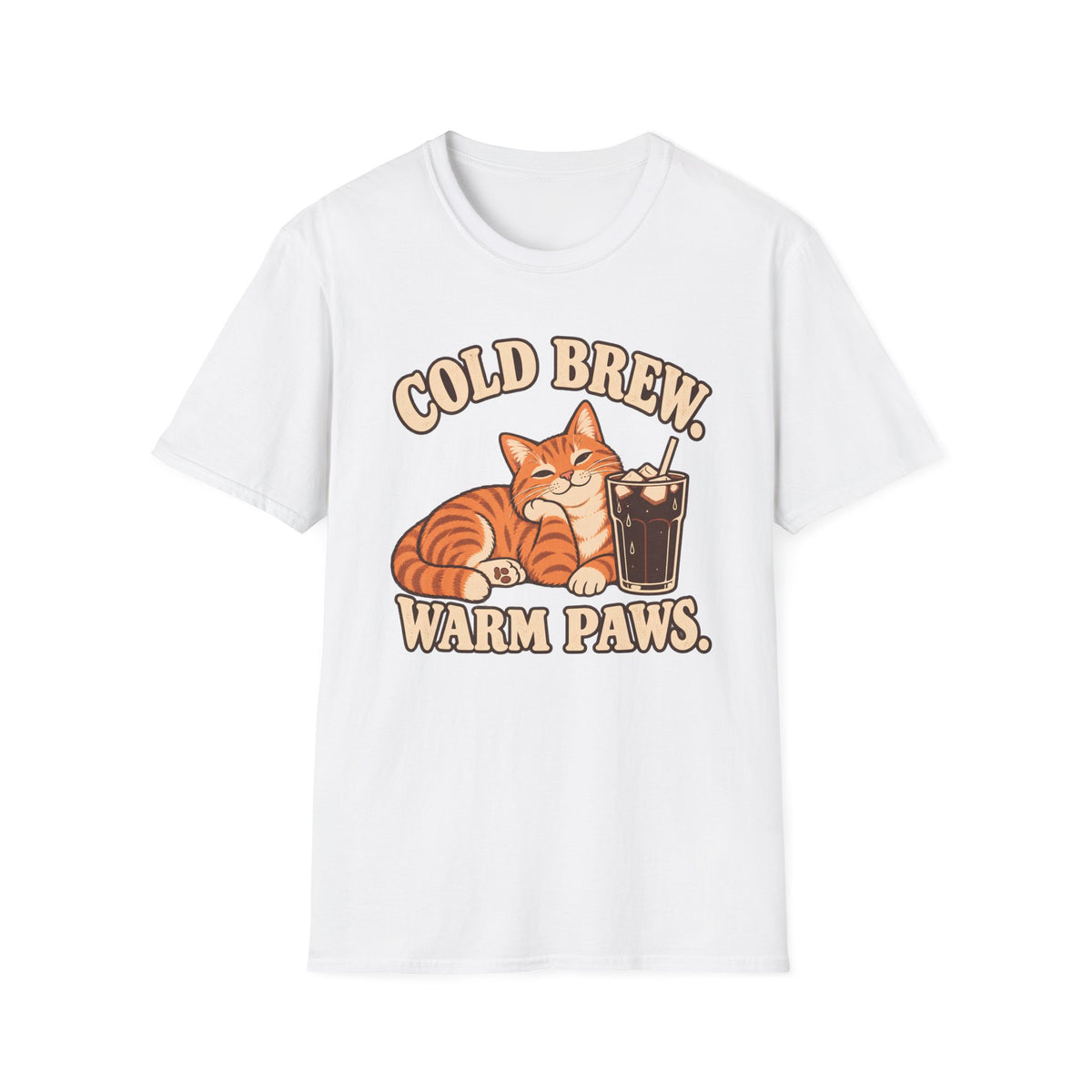 Cold Brew Warm Paws T-Shirt